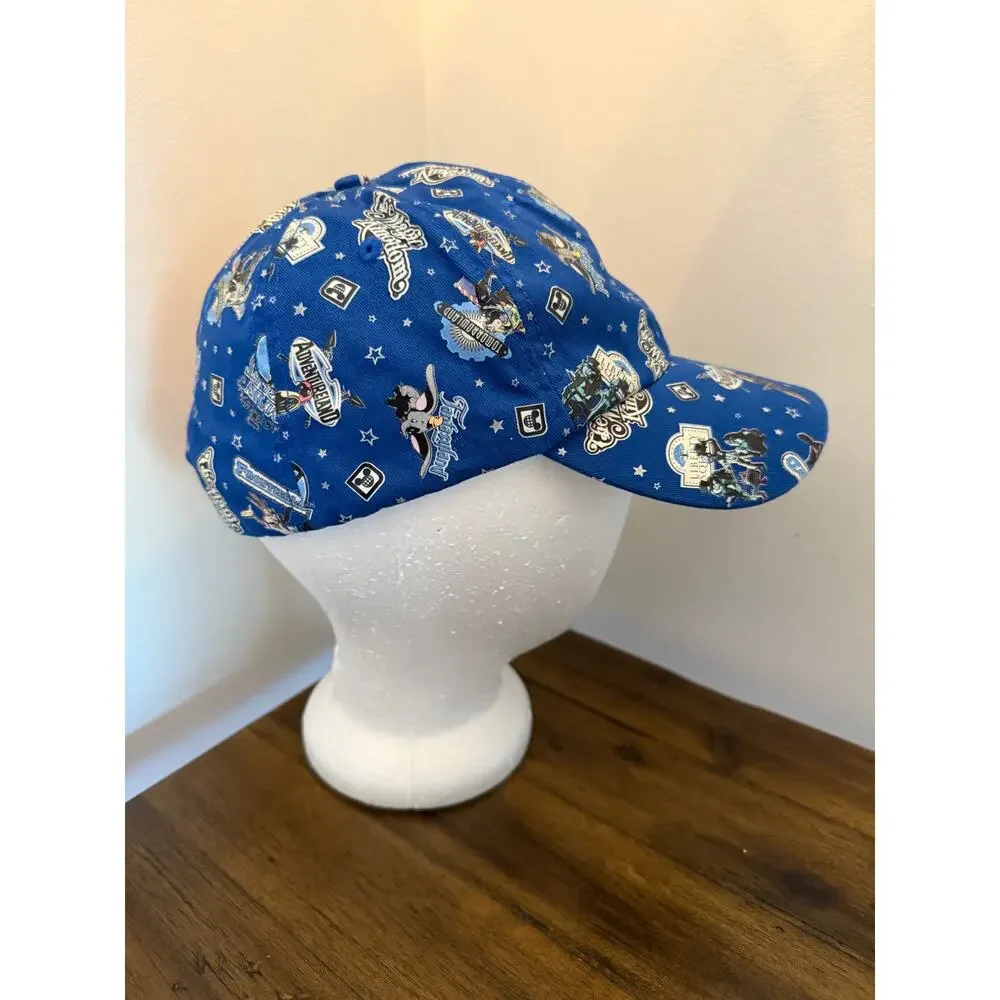 Youth Walt Disney World Baseball Cap Magic Kingdom 2015 Logos Splash Mountain